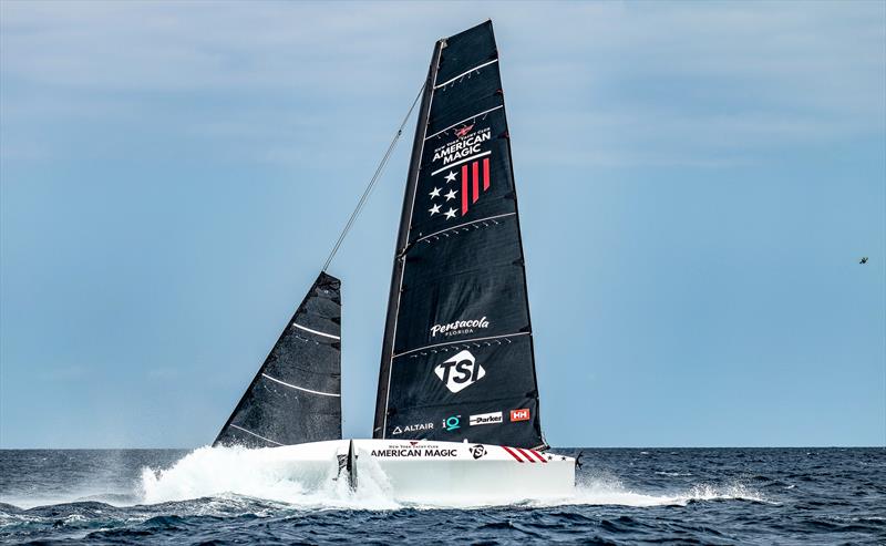 American Magic - LEQ12  - Day 46 - July 27, 2023 - Barcelona - photo © Paul Todd/America's Cup