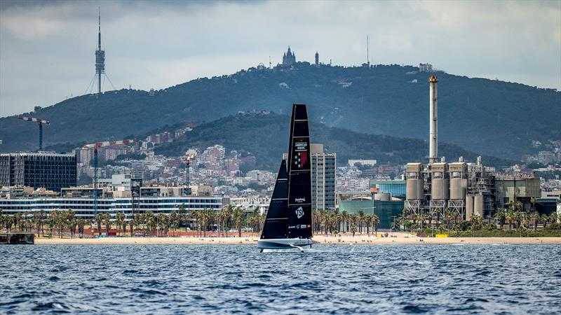 American Magic - LEQ12  - Day 46 - July 27, 2023 - Barcelona - photo © Paul Todd/America's Cup