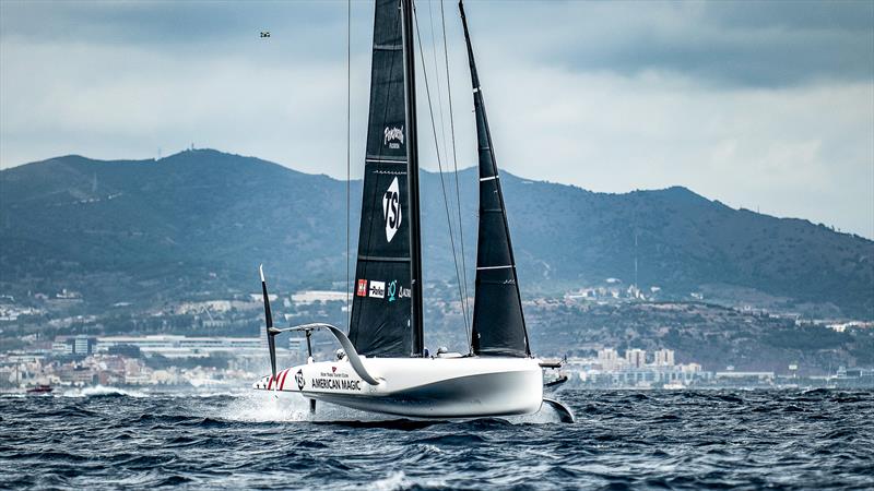 American Magic - LEQ12  - Day 46 - July 27, 2023 - Barcelona - photo © Paul Todd/America's Cup