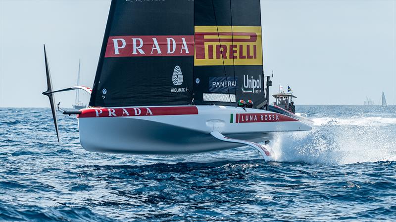 Luna Rossa Prada Pirelli - AC40-OD  - Day 4 - July 31, 2023 - Barcelona - photo © Job Vermeulen / America's Cup