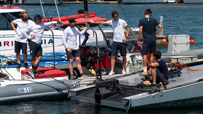 INEOS Britannia - LEQ12 - Day 63 - August 2, 2023 - Barcelona - photo © Ugo Fonolla / America's Cup