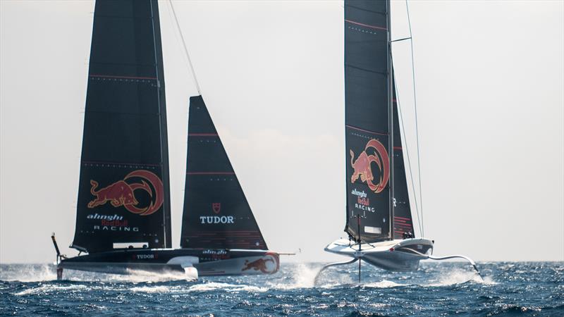 Alinghi Red Bull Racing - LEQ12  - Day 47 - August 2, 2023 - Barcelona - photo © Alex Carabi / America's Cup