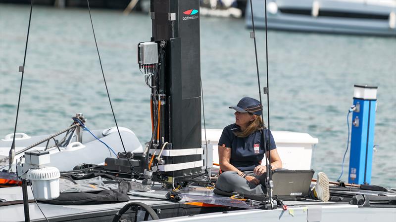 INEOS Britannia - T6 - Day 66 - Barcelona - August, 7 2023 photo copyright Ugo Fonolla / America's Cup taken at Royal Yacht Squadron and featuring the AC40 class