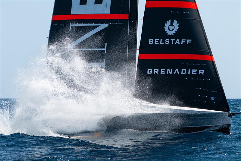 INEOS Britannia - T6 - Day 66 - Barcelona - August, 7 2023 photo copyright Ugo Fonolla / America's Cup taken at Royal Yacht Squadron and featuring the AC40 class