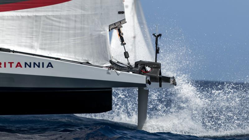 INEOS Britannia - T6 - Day 67 - Barcelona - August, 8 2023 photo copyright Ugo Fonolla / America's Cup taken at Royal Yacht Squadron and featuring the AC40 class