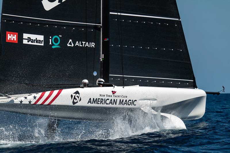 NYYC American Magic - LEQ12/AC40 - Day 50 - August 9 , 2023 - Barcelona - photo © Paul Todd/America's Cup