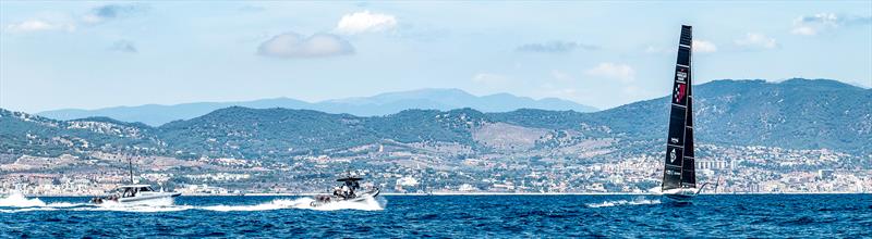 American Magic - AC40/LEQ12 - Day 53 - August 15, 2023 - Barcelona - photo © Paul Todd/America's Cup