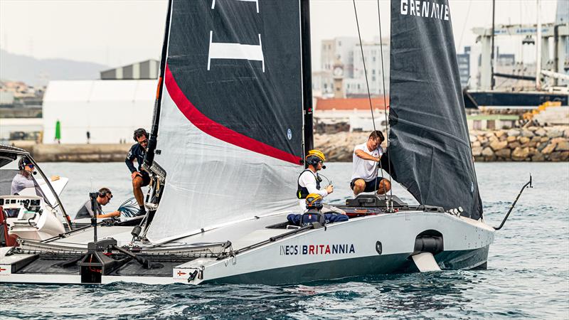 INEOS Britannia - LEQ12 - T6 - Day 68 - August 16, 2023 - Barcelona - photo © Ugo Fonolla / America's Cup