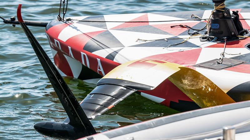 Test Wing 4 - Port foil - Luna Rossa - AC40 - Day 53 - August 17, 2023 - Cagliari - photo © Ivo Rovira / America's Cup