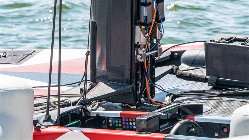 Cockpits - Luna Rossa - AC40 - Day 53 - August 17, 2023 - Cagliari - photo © Ivo Rovira / America's Cup