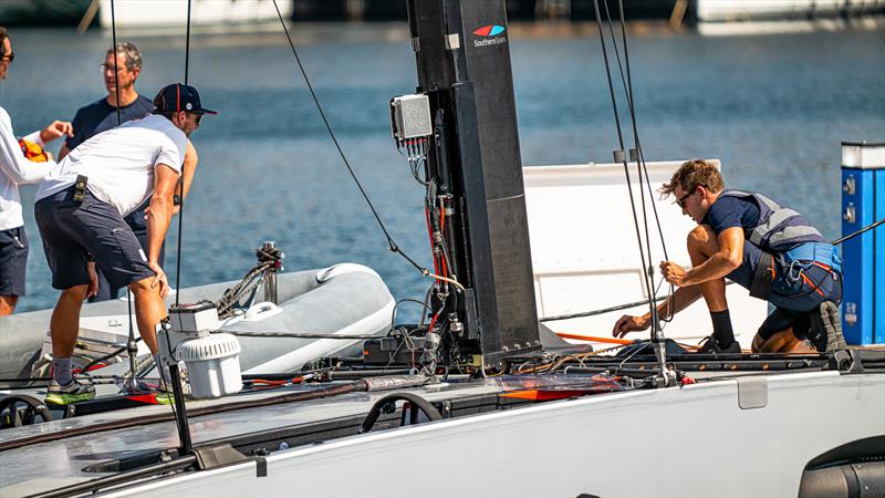 INEOS Britannia - AC40 - Day 69 - August 17, 2023 - Barcelona - photo © Ugo Fonolla / America's Cup