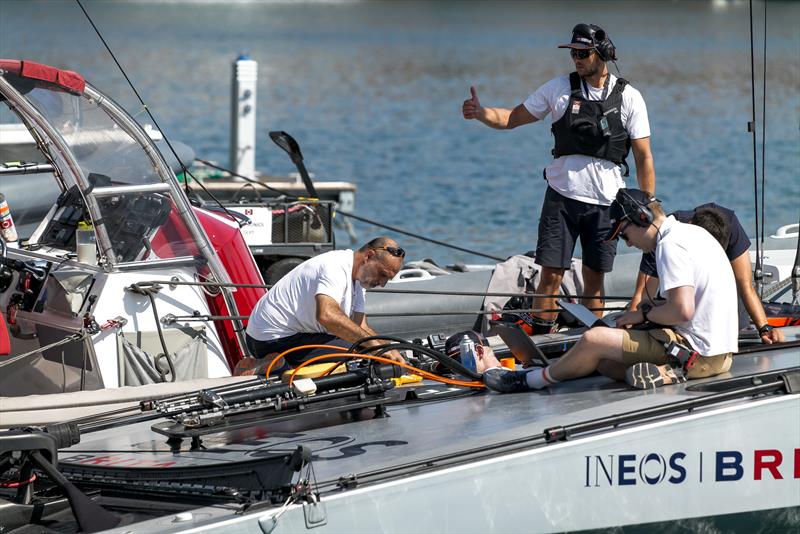 INEOS Britannia - AC40 - Day 70 - August 18, 2023 - Barcelona - photo © Ugo Fonolla / America's Cup