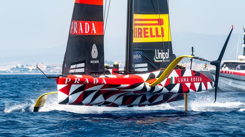 Luna Rossa - AC40 - Day 83 - August 19, 2023 - Cagliari photo copyright Ivo Rovira / America's Cup taken at Circolo della Vela Sicilia and featuring the AC40 class