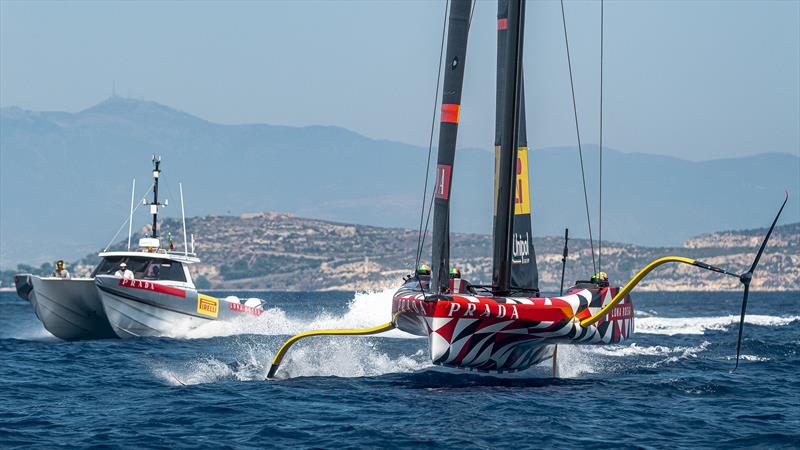 Luna Rossa - AC40 - Day 83 - August 19, 2023 - Cagliari photo copyright Ivo Rovira / America's Cup taken at Circolo della Vela Sicilia and featuring the AC40 class