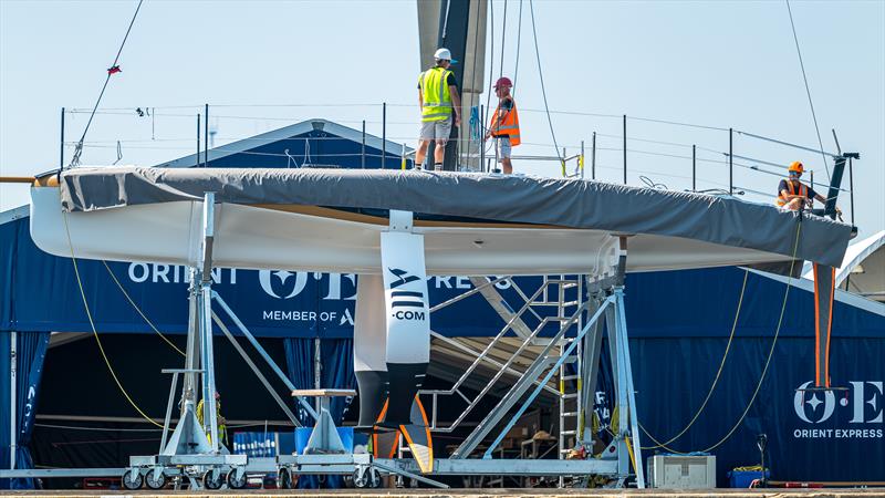 Orient Express Racing Team - Day 0 - Barcelona - August 21, 2023 - photo © Job Vermeulen / America's Cup