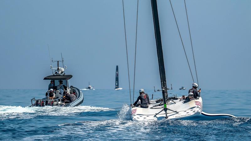  American Magic - AC40 - Day 55 - Barcelona - August 21, 2023 - photo © Paul Todd/America's Cup