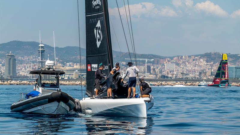  American Magic - AC40 - Day 55 - Barcelona - August 21, 2023 - photo © Paul Todd/America's Cup