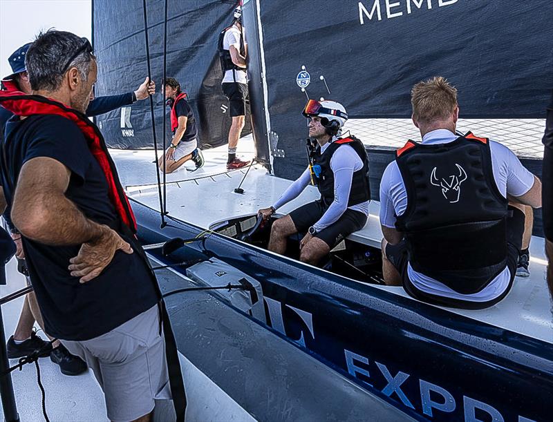 Orient Express Racing Team - AC40-OD - Day 01 - Barcelona - August 22, 2023 - photo © Martin Keruzore / OERT