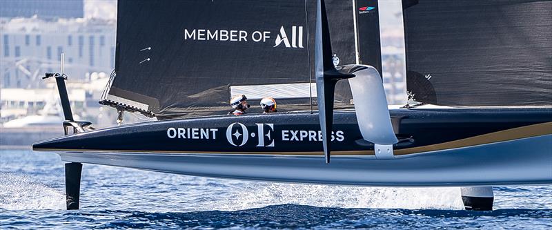 Orient Express Racing Team - AC40-OD - Day 01 - Barcelona - August 22, 2023 - photo © Martin Keruzore / OERT