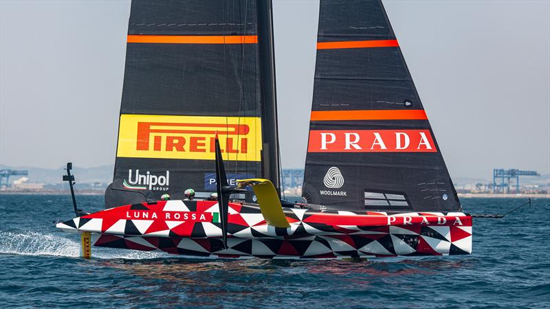 Luna Rossa - LEQ12 - Day 85 - Cagliari - August 22, 2023 photo copyright Ivo Rovira / America's Cup taken at Circolo della Vela Sicilia and featuring the AC40 class