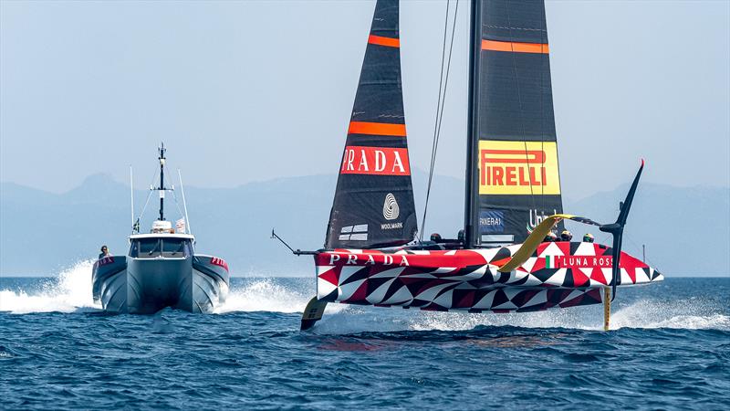 Luna Rossa - LEQ12 - Day 85 - Cagliari - August 22, 2023 - photo © Ivo Rovira / America's Cup