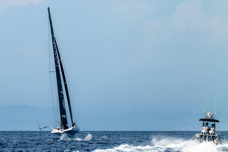  American Magic - AC40 - Day 56 - Barcelona - August 23, 2023 photo copyright Paul Todd/America's Cup taken at New York Yacht Club and featuring the AC40 class