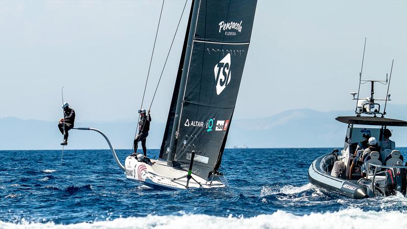  American Magic - AC40 - Day 56 - Barcelona - August 23, 2023 - photo © Paul Todd/America's Cup