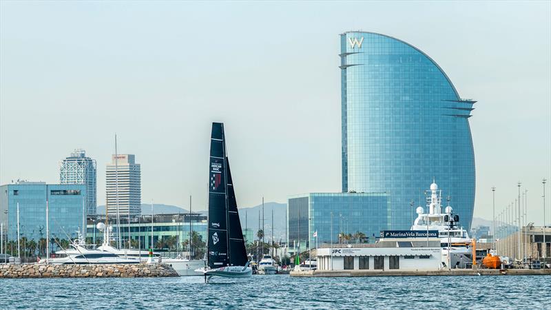  American Magic - AC40 - Day 56 - Barcelona - August 23, 2023 photo copyright Paul Todd/America's Cup taken at New York Yacht Club and featuring the AC40 class