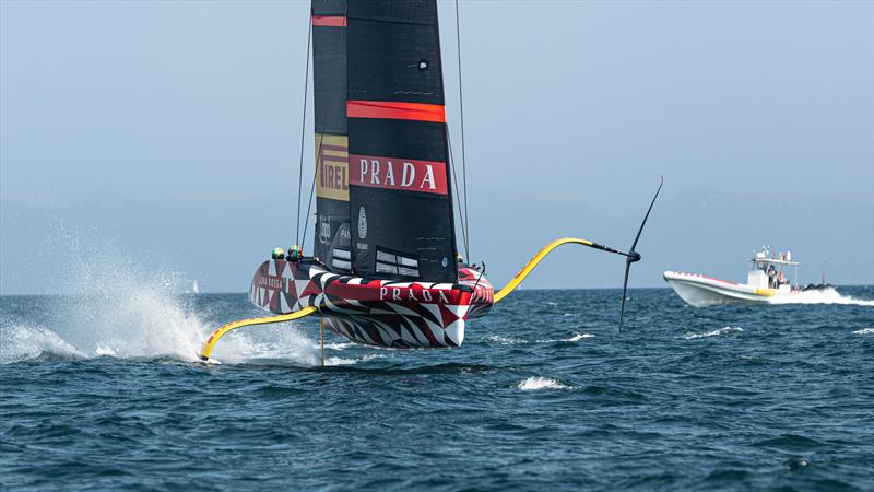 Luna Rossa - LEQ12 - Day 86 - Cagliari - August 23, 2023 photo copyright Ivo Rovira / America's Cup taken at Circolo della Vela Sicilia and featuring the AC40 class