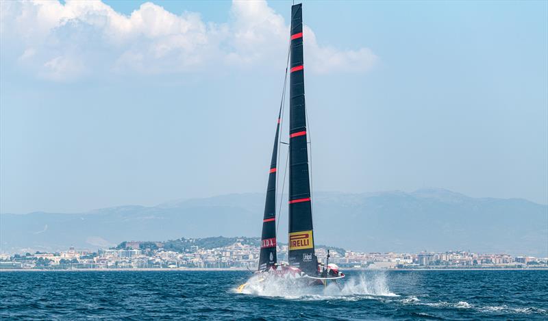 Luna Rossa - LEQ12 - Day 86 - Cagliari - August 23, 2023 photo copyright Ivo Rovira / America's Cup taken at Circolo della Vela Sicilia and featuring the AC40 class