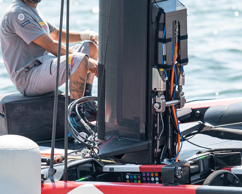 Luna Rossa - LEQ12 - Day 86 - Cagliari - August 23, 2023 photo copyright Ivo Rovira / America's Cup taken at Circolo della Vela Sicilia and featuring the AC40 class