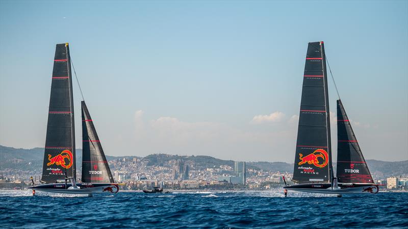 Alinghi Red Bull Racing - AC40 - Day 49 - Barcelona - August 24, 2023 - photo © Alex Carabi / America's Cup