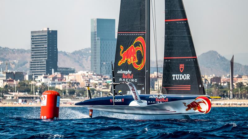 Alinghi Red Bull Racing - AC40 - Day 49 - Barcelona - August 24, 2023 - photo © Alex Carabi / America's Cup