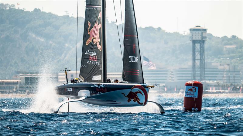 Alinghi Red Bull Racing - AC40 - Day 49 - Barcelona - August 24, 2023 - photo © Alex Carabi / America's Cup