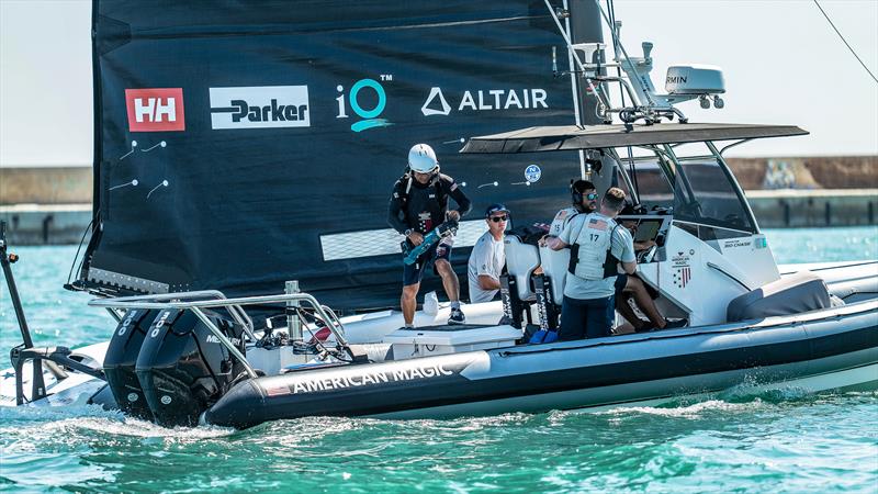  American Magic - AC40 - Day 57 - Barcelona - August 24, 2023 - photo © Paul Todd/America's Cup