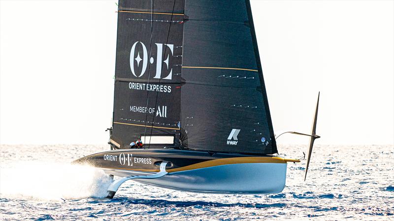 Orient Express Racing Team - AC40 - Day 4 - Barcelona - August 28, 2023 - photo © Ugo Fonolla / America's Cup