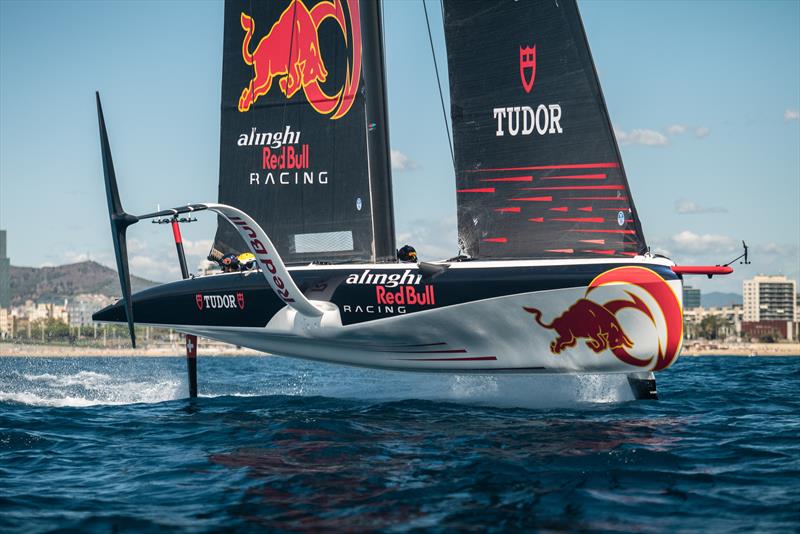 Alinghi Red Bull Racing - AC40 - Day 50 - Barcelona - August 28, 2023 - photo © Alex Carabi / America's Cup