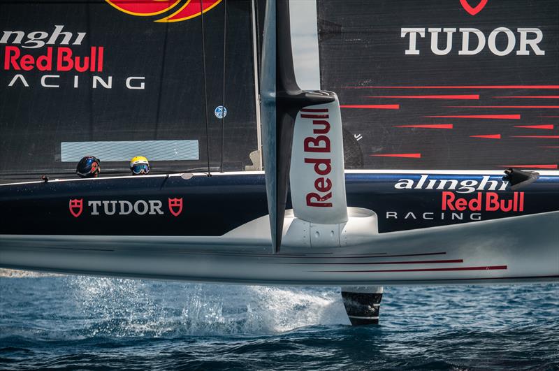 Alinghi Red Bull Racing - AC40 - Day 50 - Barcelona - August 28, 2023 - photo © Alex Carabi / America's Cup