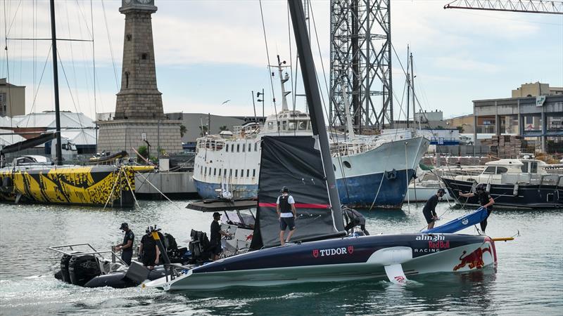 Alinghi Red Bull Racing - AC40 - Day 50 - Barcelona - August 28, 2023 - photo © Alex Carabi / America's Cup