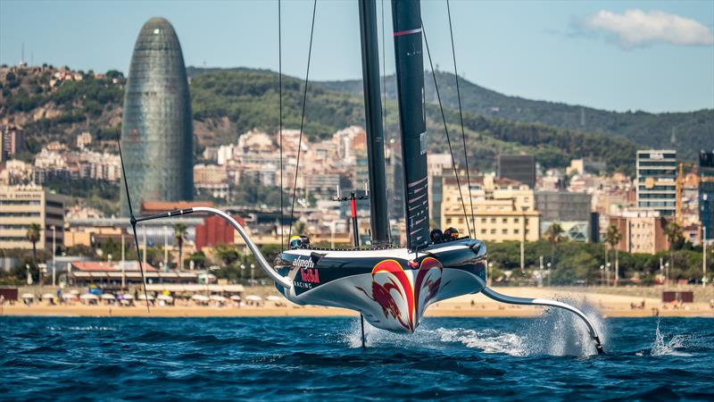 Alinghi Red Bull Racing - AC40 - Day 50 - Barcelona - August 28, 2023 - photo © Alex Carabi / America's Cup