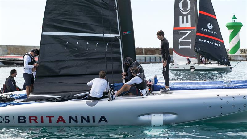 INEOS Britannia - AC40 - Day 72 - Barcelona - August 28, 2023 - photo © Ugo Fonolla / America's Cup