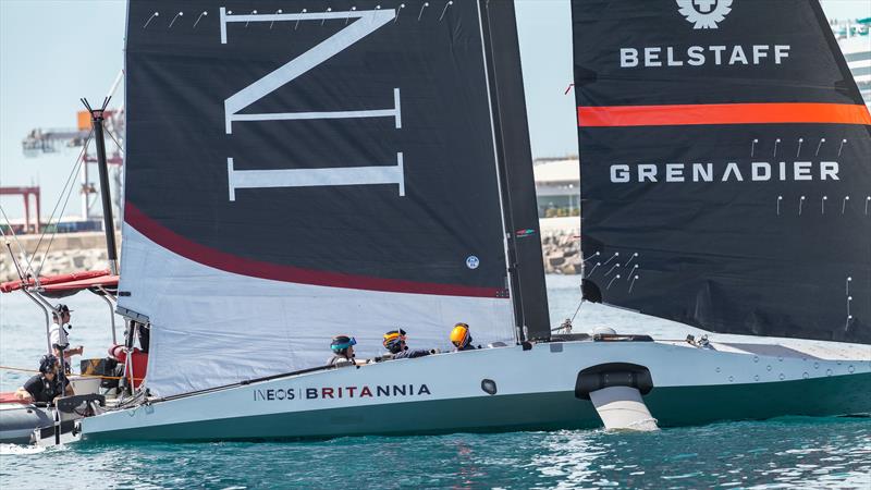 INEOS Britannia - AC40 - Day 72 - Barcelona - August 28, 2023 - photo © Ugo Fonolla / America's Cup