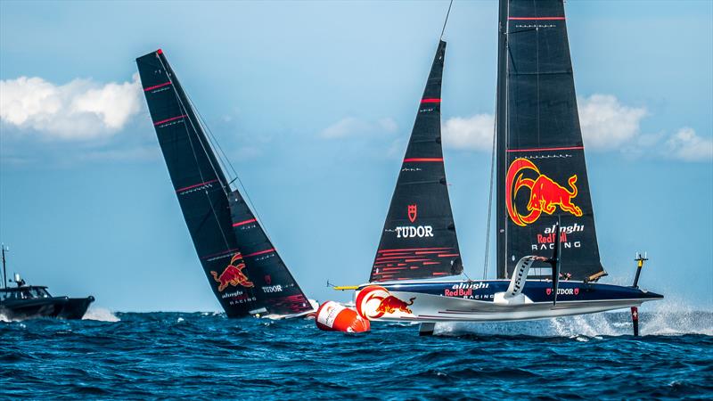 Alinghi Red Bull Racing - AC40 - Day 51 - Barcelona - August 29, 2023 - photo © Alex Carabi / America's Cup