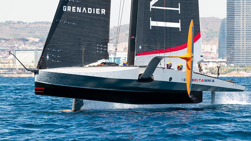 INEOS Britannia - LEQ12 - Day 73 - Barcelona - August 28, 2023 - photo © Ugo Fonolla / America's Cup