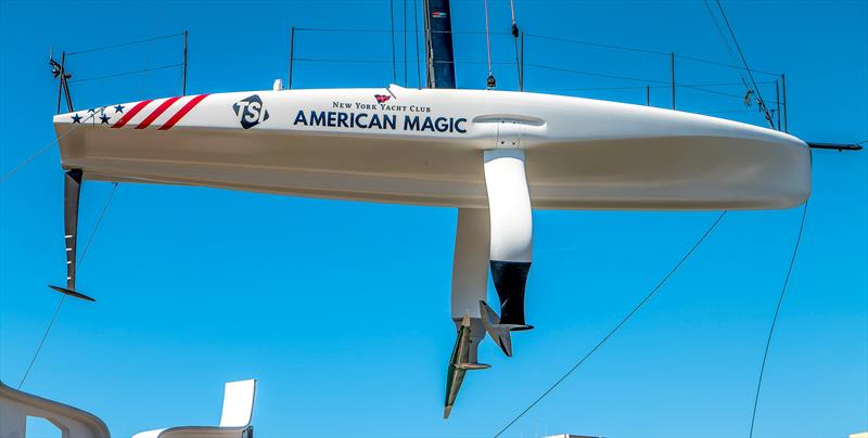 American Magic - AC40 - Day 59 - Barcelona - August 29, 2023 - photo © Paul Todd/America's Cup