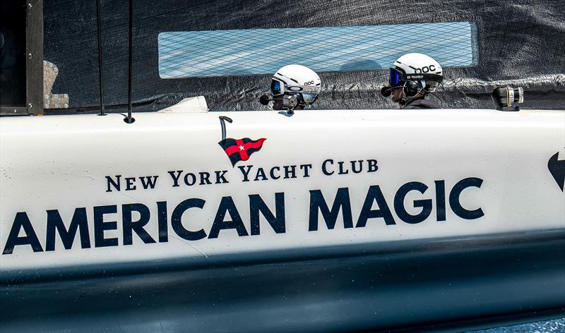 American Magic - AC40 - Day 59 - Barcelona - August 29, 2023 - photo © Paul Todd/America's Cup