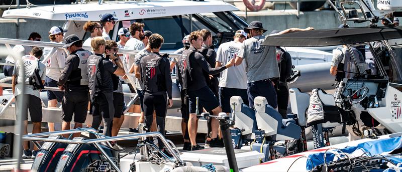 American Magic - AC40 - Day 59 - Barcelona - August 29, 2023 - photo © Paul Todd/America's Cup