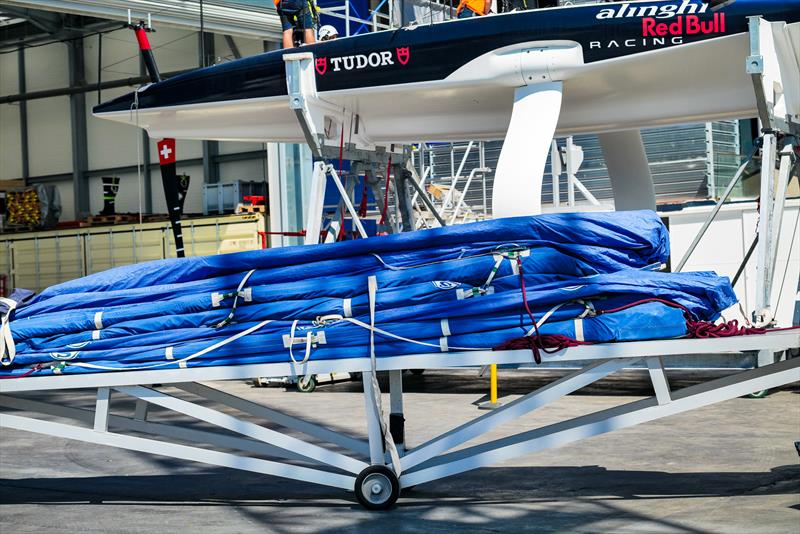 Alinghi Red Bull Racing - AC40 - Day 51 - Barcelona - August 29, 2023 - photo © Alex Carabi / America's Cup