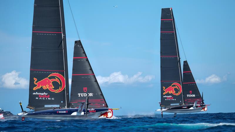 Alinghi Red Bull Racing - AC40 - Day 51 - Barcelona - August 29, 2023 - photo © Alex Carabi / America's Cup