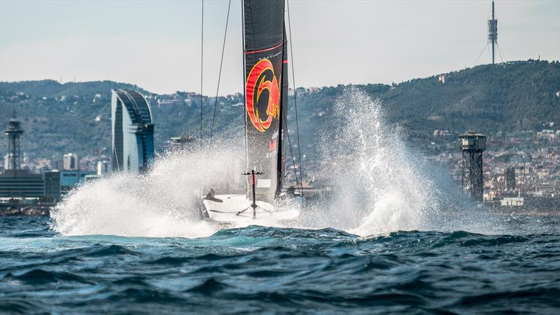 Alinghi Red Bull Racing - AC40 - Day 51 - Barcelona - August 29, 2023 - photo © Alex Carabi / America's Cup